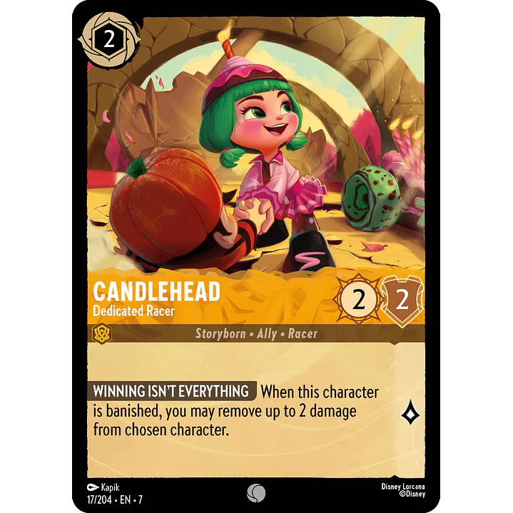017/204 Candlehead - Dedicated Racer 1