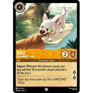 018/204 Bolt - Dependable Friend