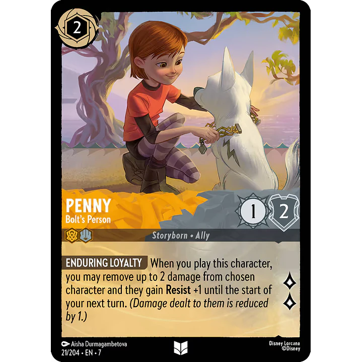 021/204 Penny - Bolt's Person 1