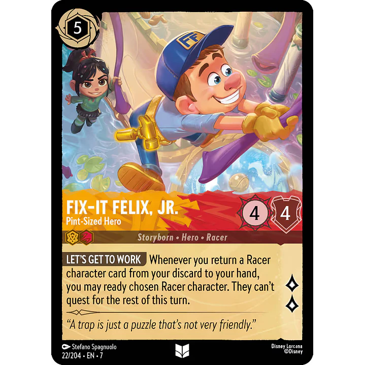 022/204 Fix-It Felix, Jr. - Pint-Sized Hero 1