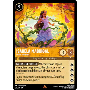 025/204 Isabela Madrigal - In the Moment