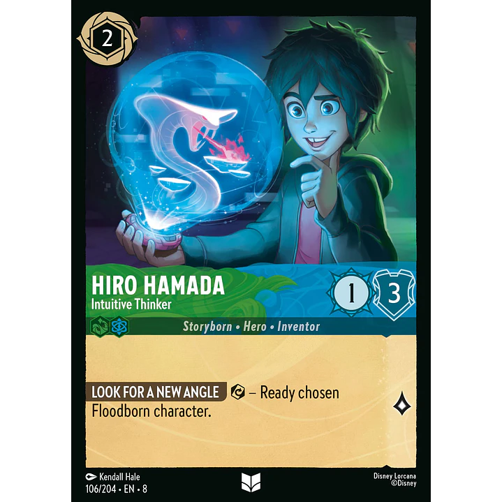 106/204 Hiro Hamada - Intuitive Thinker 1