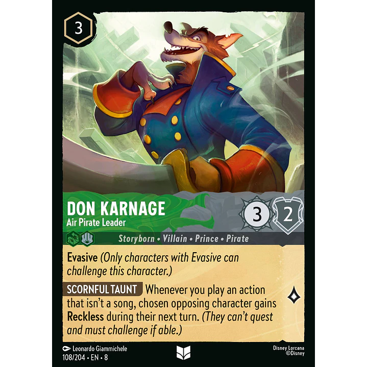 108/204 Don Karnage - Air Pirate Leader 1