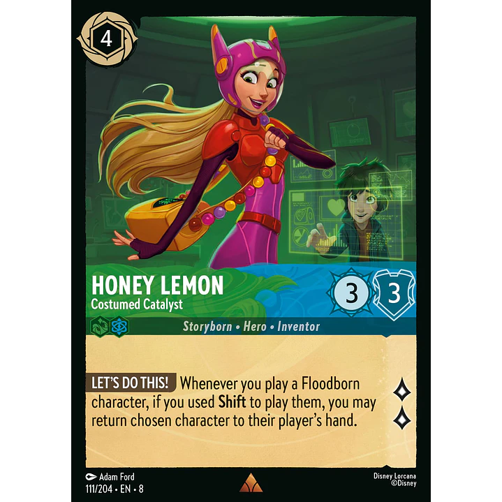 111/204 Honey Lemon - Costumed Catalyst 1