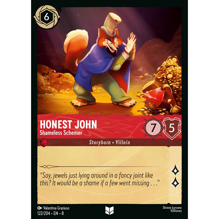 122/204 Honest John - Shameless Schemer 1