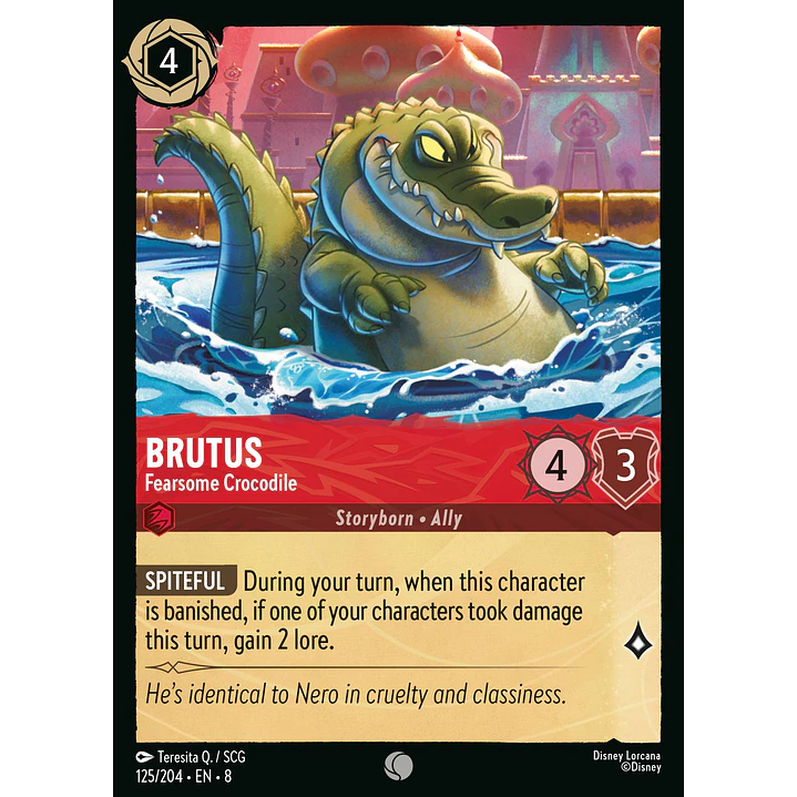 125/204 Brutus - Fearsome Crocodile 1
