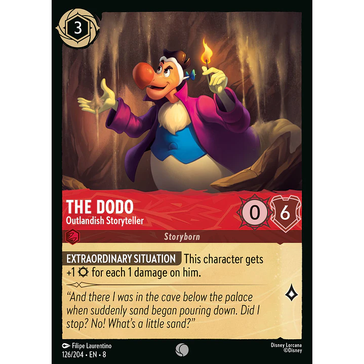 126/204 The Dodo - Outlandish Storyteller 1