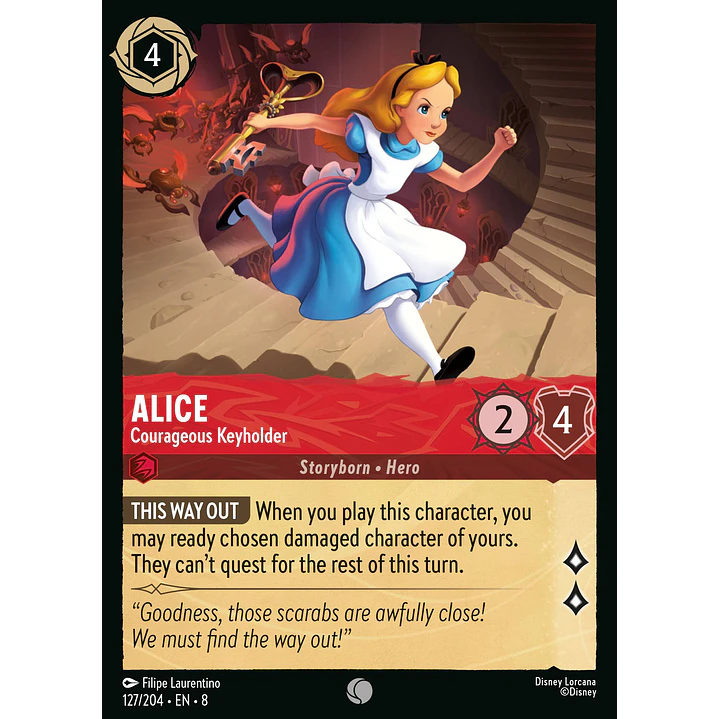 127/204 Alice - Courageous Keyholder 1