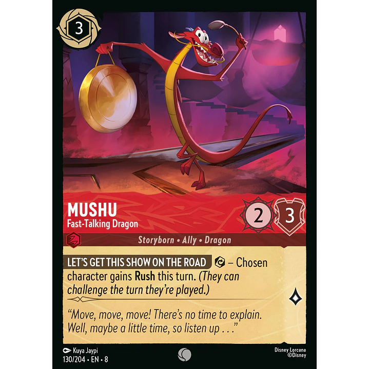 130/204 Mushu - Fast-Talking Dragon 1
