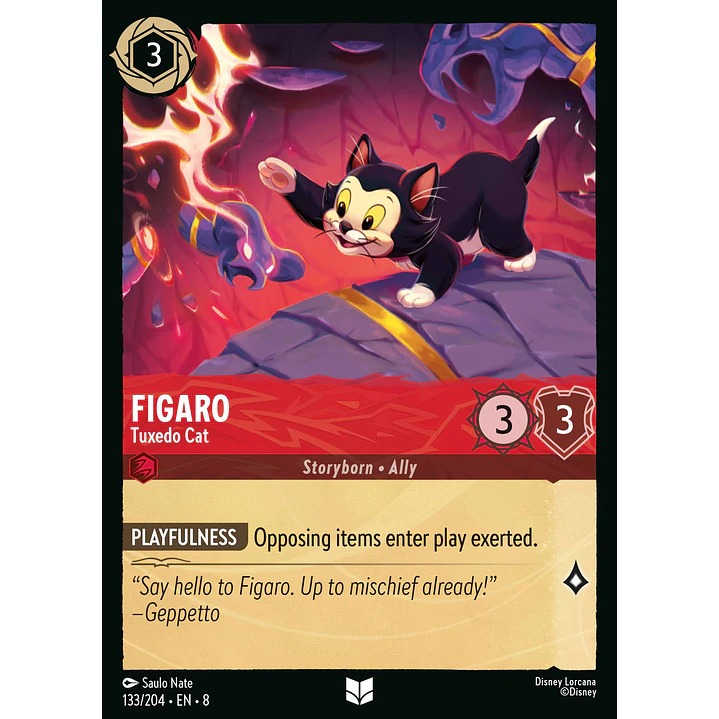 133/204 Figaro - Tuxedo Cat 1