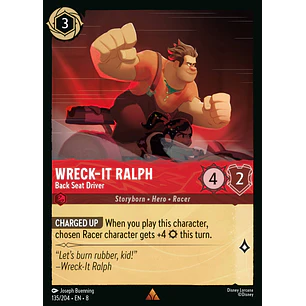 135/204 Wreck-It Ralph - Back Seat Driver