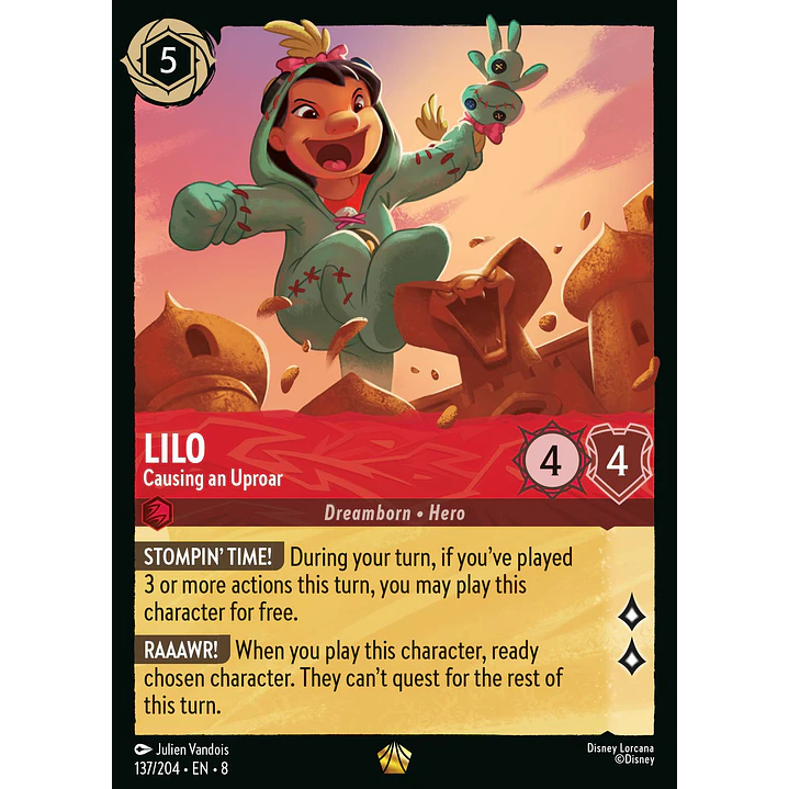 137/204 Lilo - Causing an Uproar 1