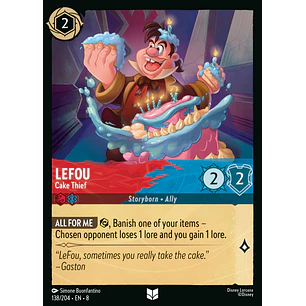 138/204 LeFou - Cake Thief