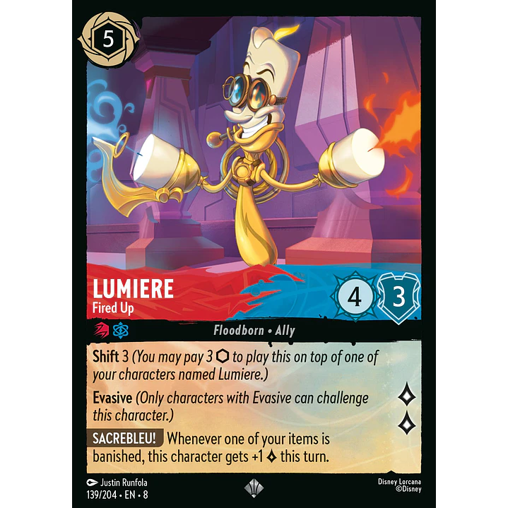 139/204 Lumiere - Fired Up 1
