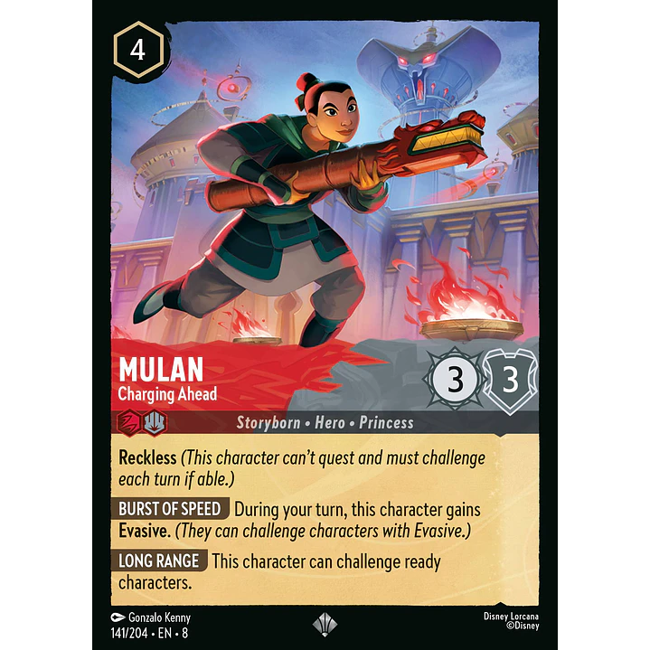141/204 Mulan - Charging Ahead 1
