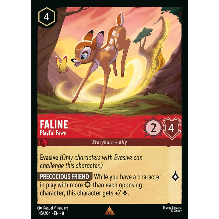 145/204 Faline - Playful Fawn 1