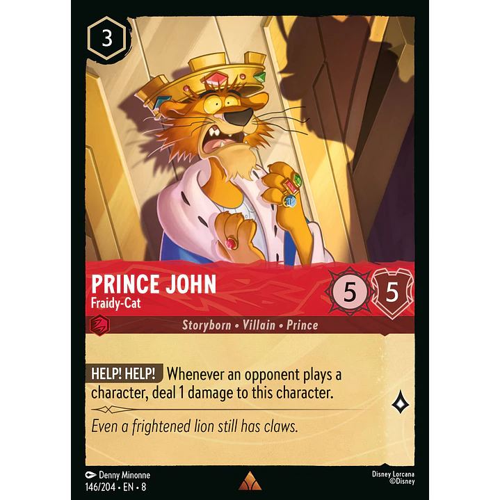 146/204 Prince John - Fraidy-Cat 1