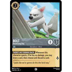 184/204 Bolt - Headstrong Dog