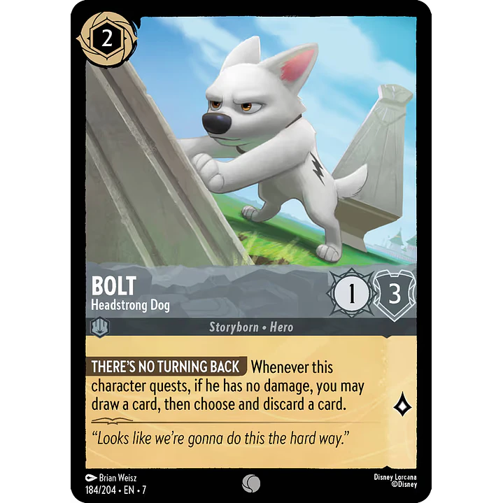 184/204 Bolt - Headstrong Dog 1
