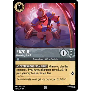 189/204 Razoul - Menacing Guard