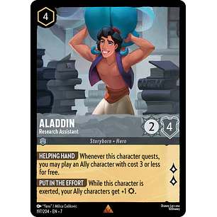 197/204 Aladdin - Research Assistant