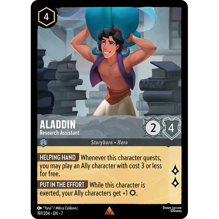 197/204 Aladdin - Research Assistant 1