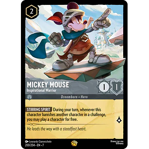 200/204 Mickey Mouse - Inspirational Warrior