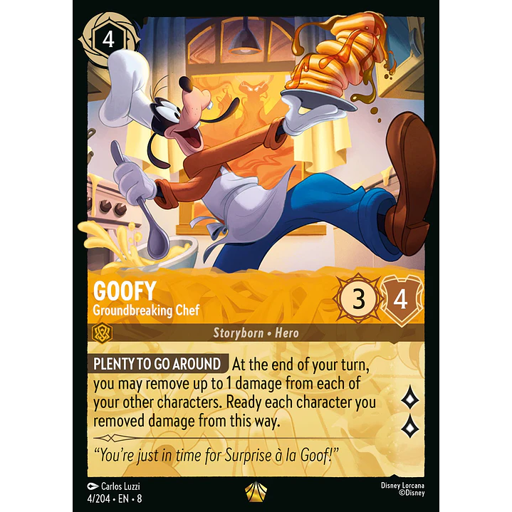 004/204 Goofy - Groundbreaking Chef 1