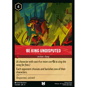 133/204 Be King Undisputed