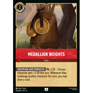 134/204 Medallion Weights