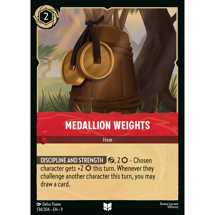 134/204 Medallion Weights 1