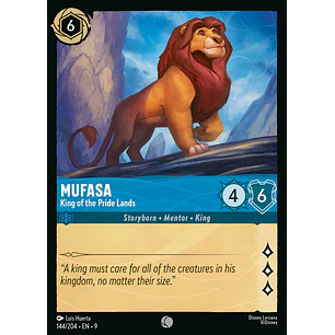144/204 Mufasa - King of the Pride Lands