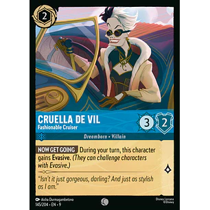 145/204 Cruella De Vil - Fashionable Cruiser