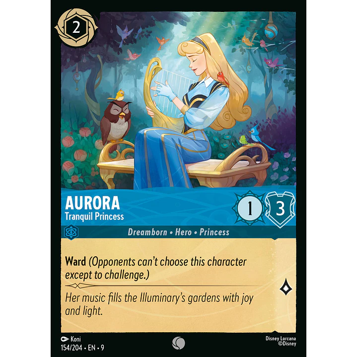 154/204 Aurora - Tranquil Princess 1