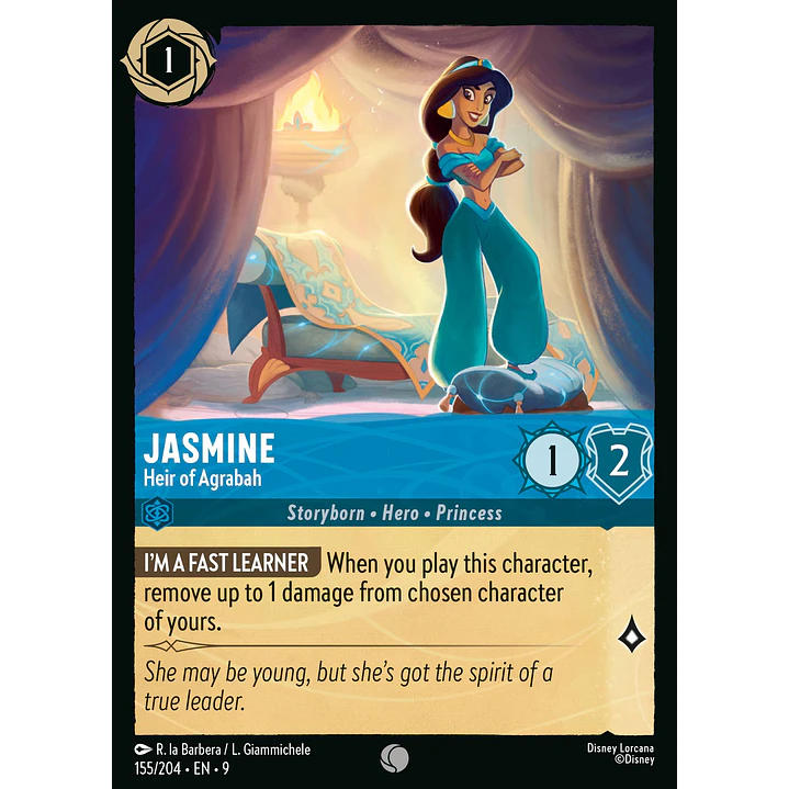 155/204 Jasmine - Heir of Agrabah 1