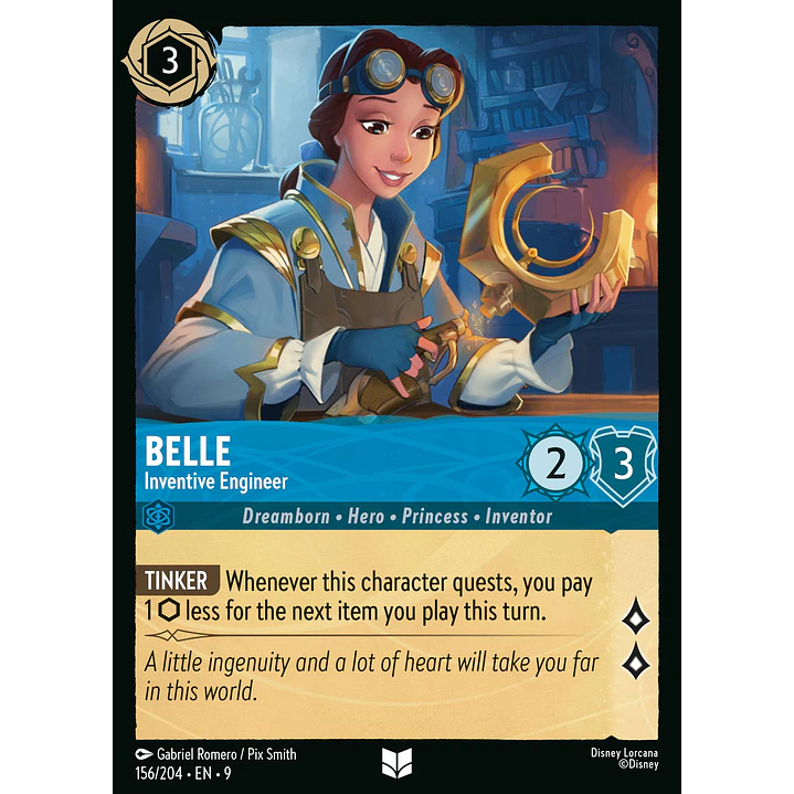 156/204 Belle - Inventive Engineer 1
