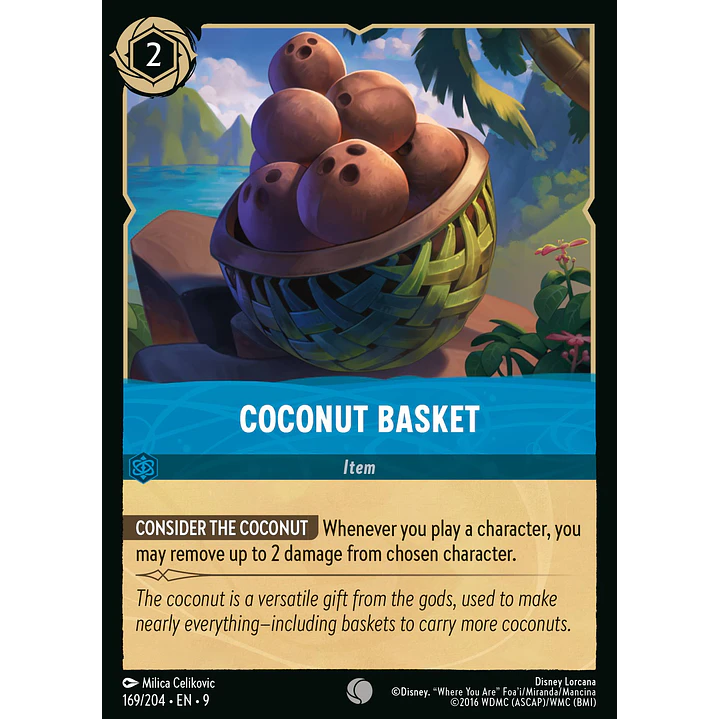 169/204 Coconut Basket 1