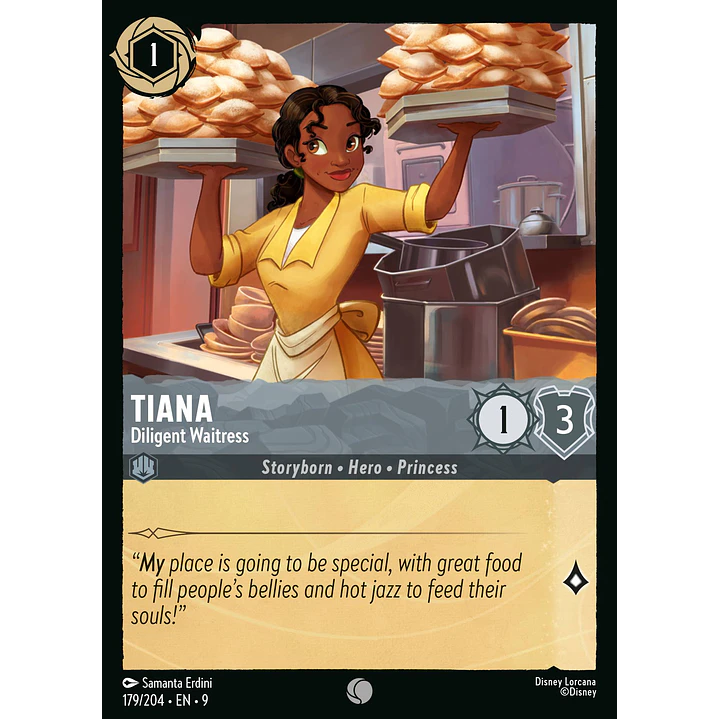 179/204 Tiana - Diligent Waitress 1