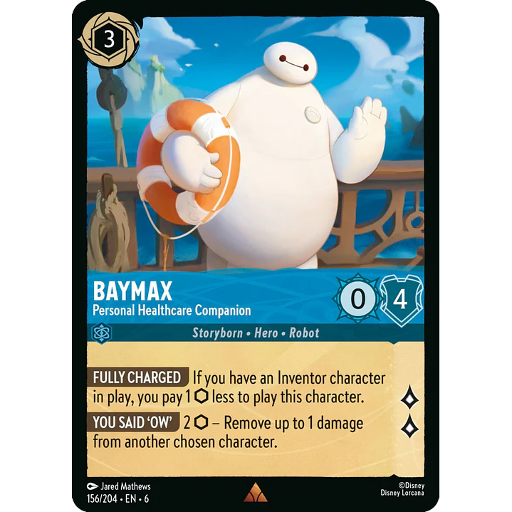 156/204 Baymax - Personal Healthcare Companion 1