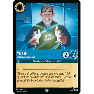 158/204 Yokai - Professor Callaghan