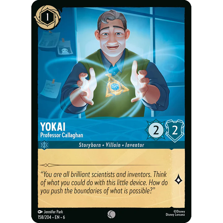 158/204 Yokai - Professor Callaghan 1