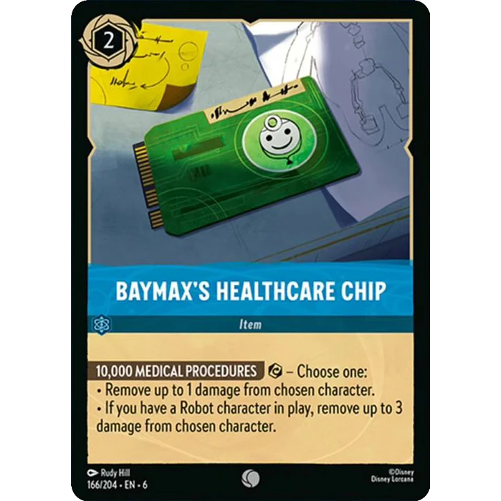 166/204 Baymax's Healthcare Chip 1