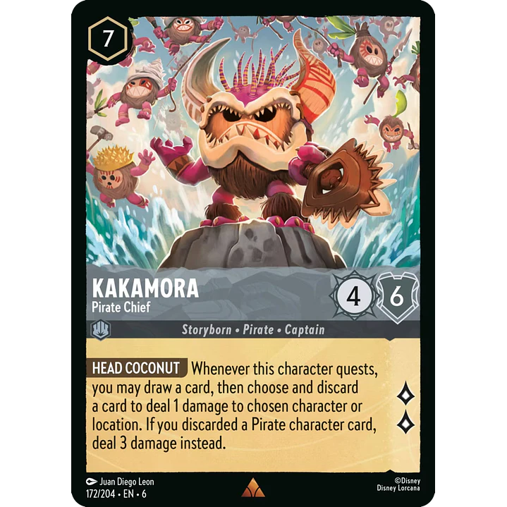 172/204 Kakamora - Pirate Chief 1