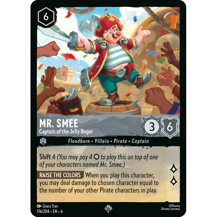 176/204 Mr. Smee - Captain of the Jolly Roger 1