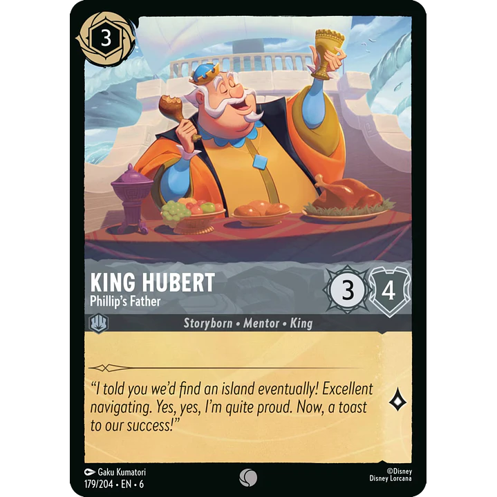 179/204 King Hubert - Phillip's Father 1