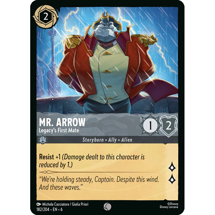 182/204 Mr. Arrow - Legacy's First Mate 1