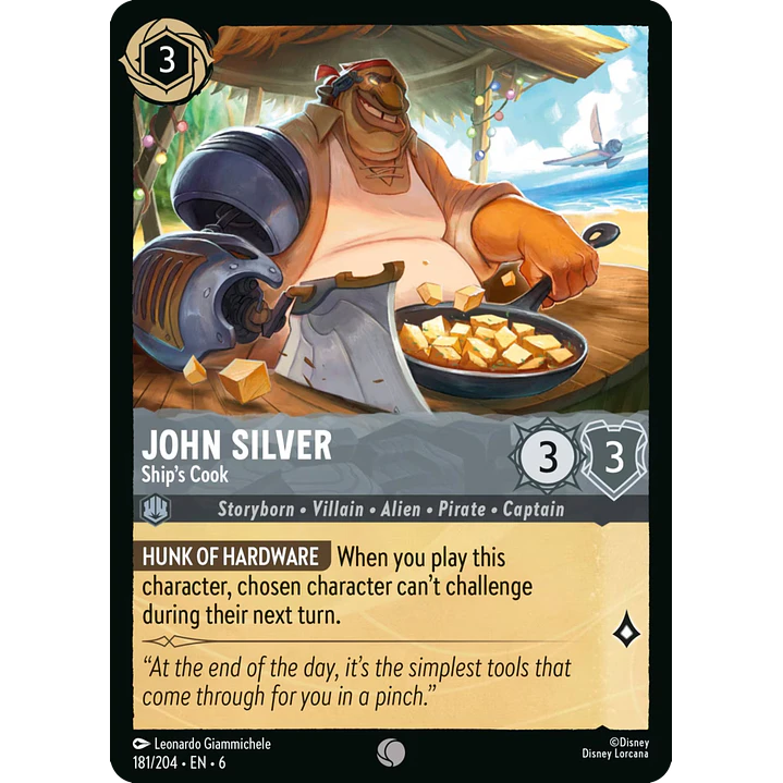 181/204 John Silver - Ship's Cook 1