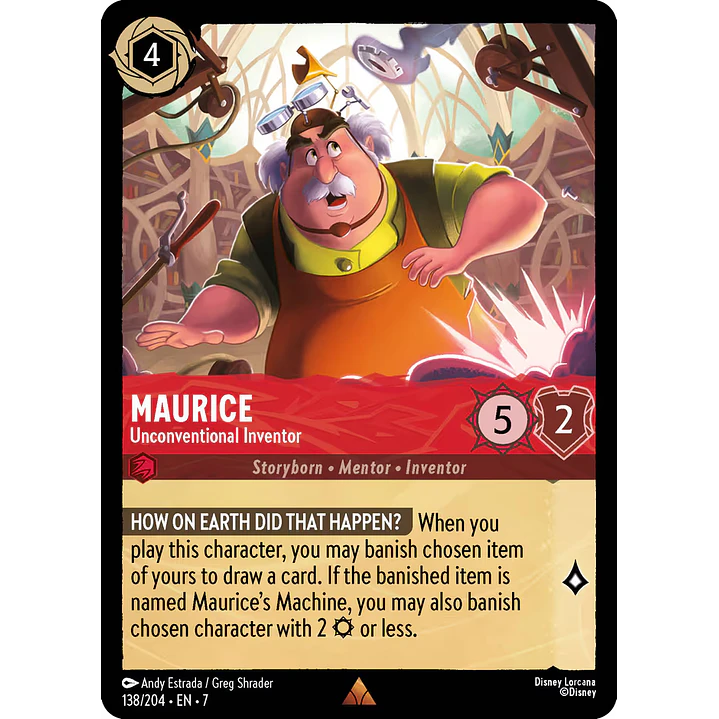 138/204 Maurice - Unconventional Inventor 1