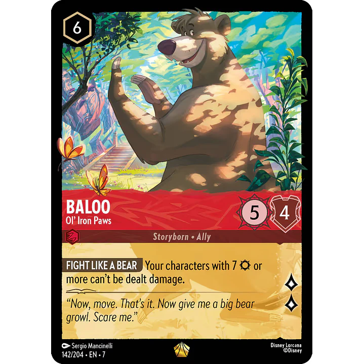 142/204 Baloo - Ol' Iron Paws 1