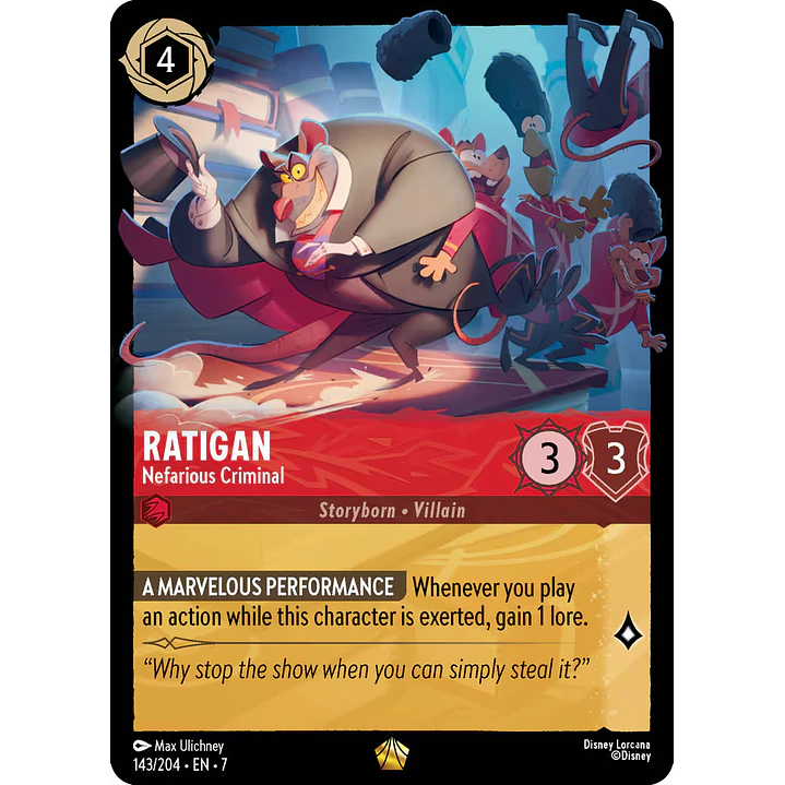 143/204 Ratigan - Nefarious Criminal 1
